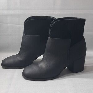 Nine West Women's‎ Dale Nubuck Ankle Boots Black Size 9M